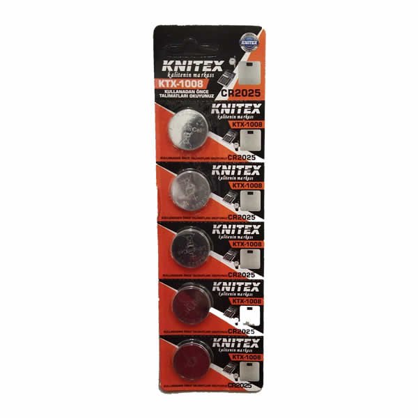 KNİTEX CR2025 PİL