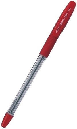Pilot BPS-GP 0.5 mm Kırmızı Tükenmez Kalem
