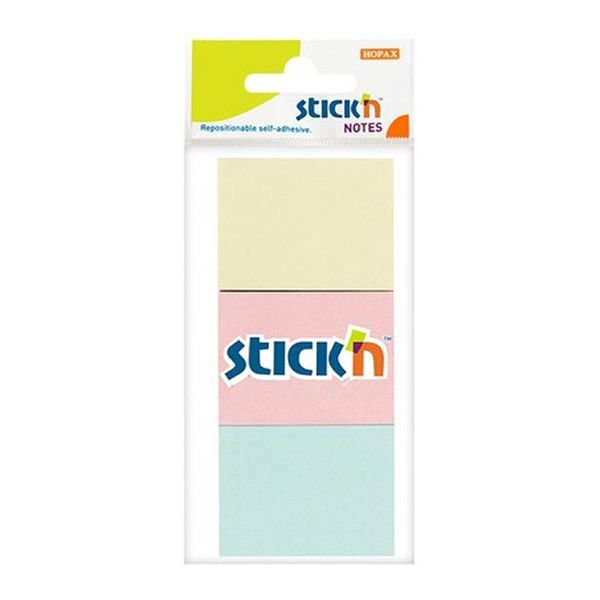 Gıpta Stickn 38x51 100 Yaprak 3 Renk Pastel Yapışkanlı Kağıt