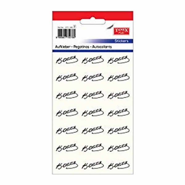 Tanex STC-166 2 li Atatürk Küçük İmza Etiketi