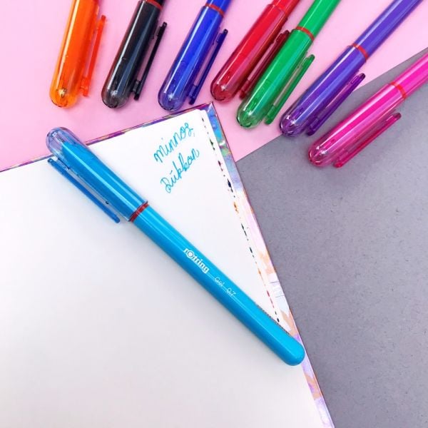 Rotring 0.7 mm Kırmızı Jel Mürekkepli Kalem