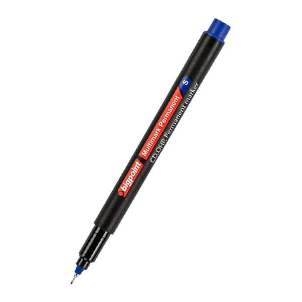 Bigpoint BP917-35 OHP S Mavi Permanent Markör Kalem