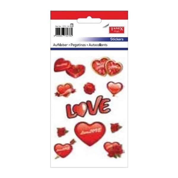 Tanex STC-191 2 li Love Etiketi