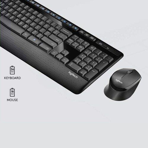 Logitech 920-006514 MK345 Siyah Q Kablosuz Klavye