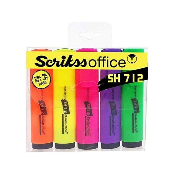 Scrikss SH712 5 li Blister Fosforlu Kalem