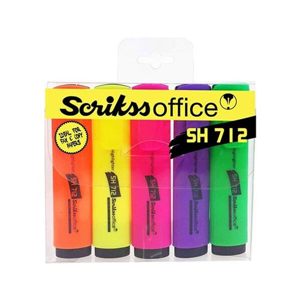 Scrikss SH712 5 li Blister Fosforlu Kalem