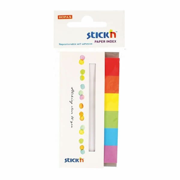 Gıpta Stickn 45x15 180 Yaprak 6 Yaz Rengi Kapaklı Not Kağıdı