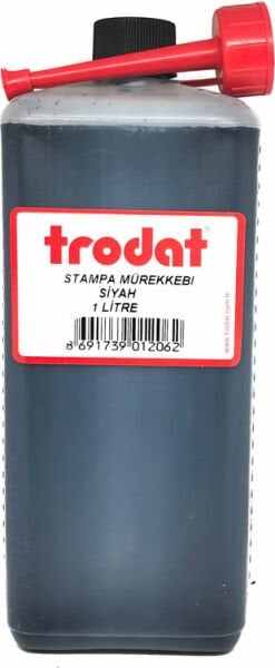 Trodat 1 lt Siyah Stampa Mürekkebi