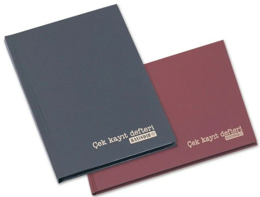 BAYINDIR BCK0096 17X24 96 YAPRAK ÇEK KAYIT DEFTERİ