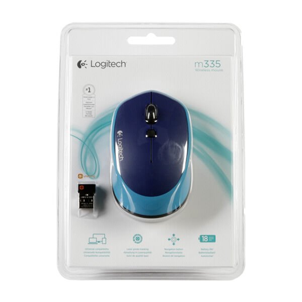 Logitech 910-004546 M335 Mavi Kablosuz Mouse