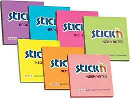 GIPTA STİCKN 76X76 100 YAPRAK NEON LEMON YAPIŞKANLI NOT KAĞIDI