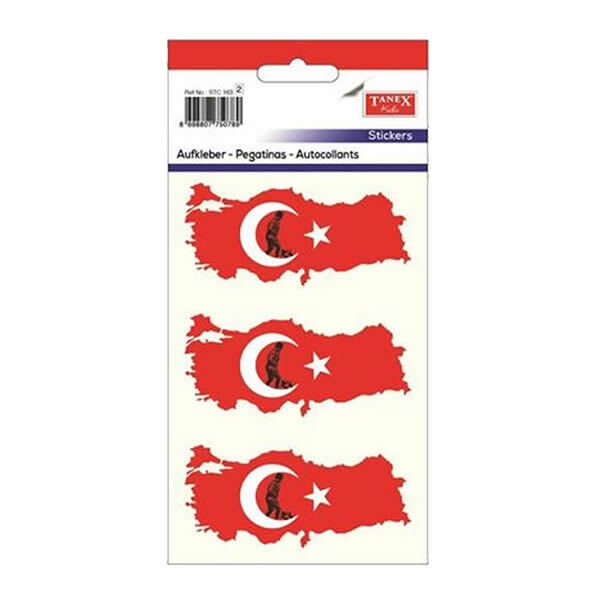 Tanex STC-163 2 li Türkiye Gravür Etiketi